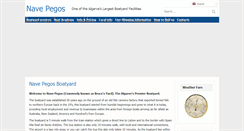 Desktop Screenshot of navepegos.com
