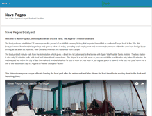 Tablet Screenshot of navepegos.com